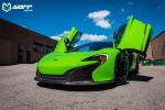 McLaren 650S Grass Green Wrap by YST Auto 2018 года